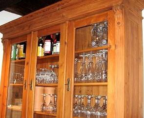 Glas-Vitrine 