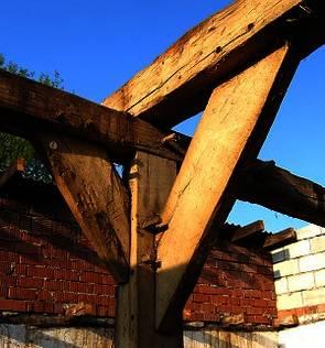 Holzstütze 