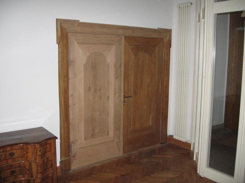 Holz-Innentür mit Seitenteil 